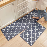 Load image into Gallery viewer, Waterproof Rhombus Kitchen Mat for Floor