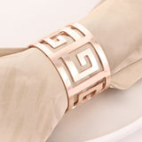 Load image into Gallery viewer, Gold &amp; Sliver Napkin Rings Set of 6