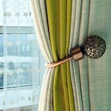 Load image into Gallery viewer, 2 Pcs U-Shape Vintage Metal Curtain Holdbacks for Wall Mounted