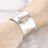 Load image into Gallery viewer, Gold &amp; Sliver Napkin Rings Set of 6