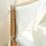 Load image into Gallery viewer, Removable Mesh Breathable Cot Bumper with Fixed Strap