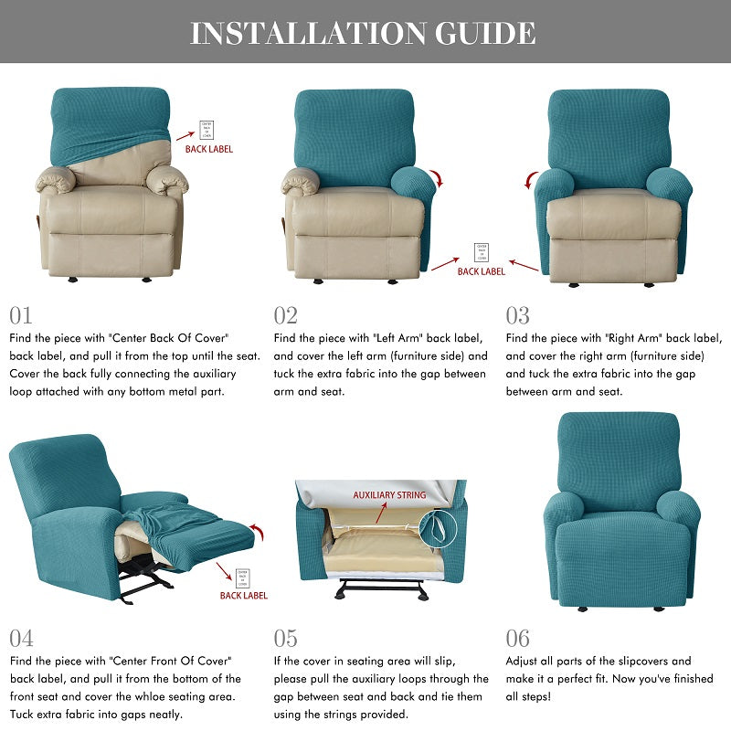 Recliner Sofa Small Recliner Covers Stretch Recliner Chair Covers