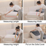 Load image into Gallery viewer, Waterproof PU Leather Sofa Cushion Covers