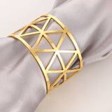 Load image into Gallery viewer, Gold &amp; Sliver Napkin Rings Set of 6