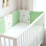 Load image into Gallery viewer, Washable Thicken Cot Bumpers with Pure Cotton