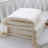 Load image into Gallery viewer, Removable Mesh Breathable Cot Bumper with Fixed Strap