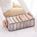 Load image into Gallery viewer, 5 Pcs Grid Wardrobe Clothes Organizer Box