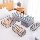 Load image into Gallery viewer, 5 Pcs Grid Wardrobe Clothes Organizer Box