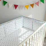 Load image into Gallery viewer, Washable Thicken Cot Bumpers with Pure Cotton