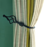 Load image into Gallery viewer, 2 Pcs U-Shape Vintage Metal Curtain Holdbacks for Wall Mounted