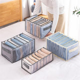 Load image into Gallery viewer, 5 Pcs Grid Wardrobe Clothes Organizer Box